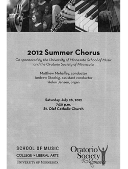 Summer Chorus 2013