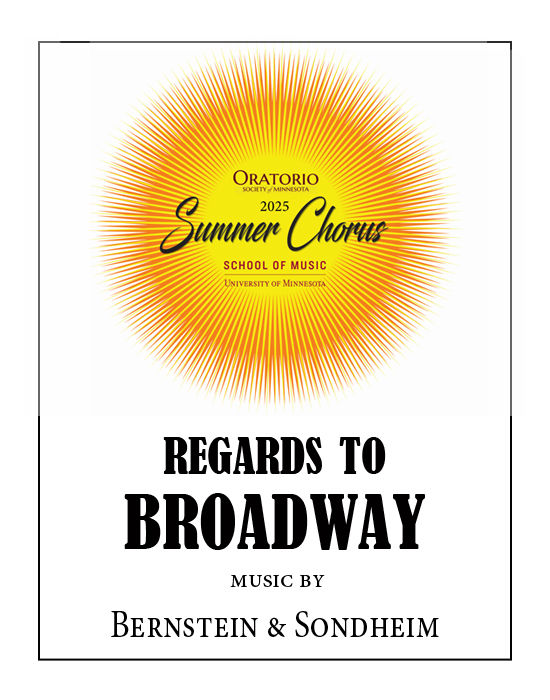 Summer Chorus 2025: Regards to Broadway